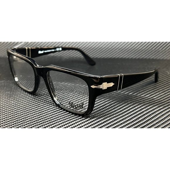 Persol Black Mens Eyeglasses New